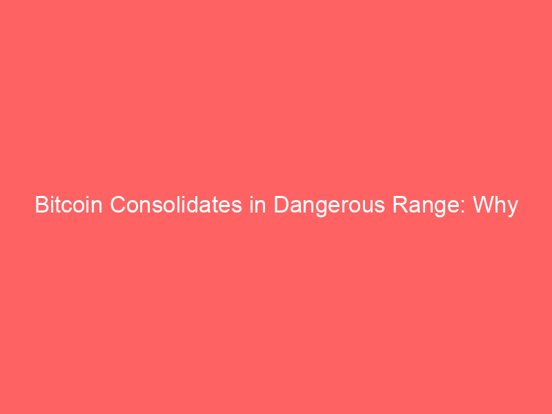 bitcoin consolidates in dangerous range: why analysts warn of a slide to $40,000