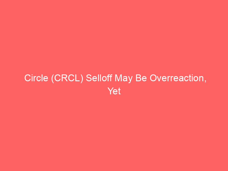 circle (crcl) selloff may be overreaction, yet openusd still faces a steep uphill battle for adoption