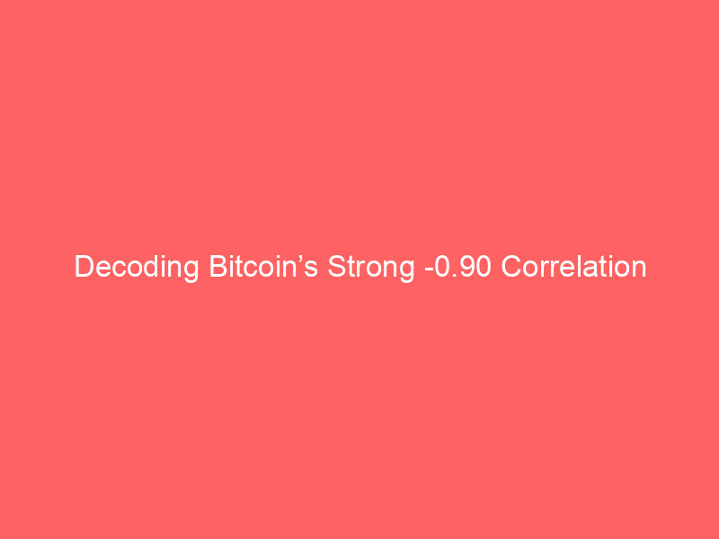 decoding bitcoin’s strong 0.90 correlation with usd/jpy: why the carry trade narrative is cracking