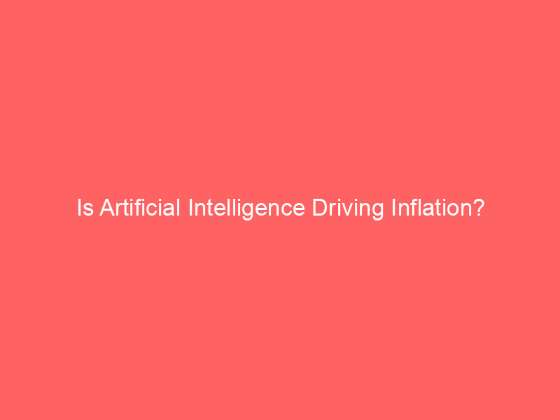 is artificial intelligence driving inflation? cleveland fed's hammack warns of potential rate hikes