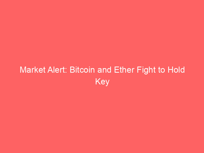 market alert: bitcoin and ether fight to hold key support levels as options skew points to bearish hedging