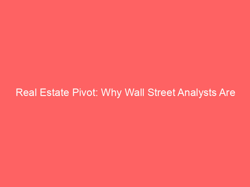 real estate pivot: why wall street analysts are raising price targets on equity residential (nyse:eqr)