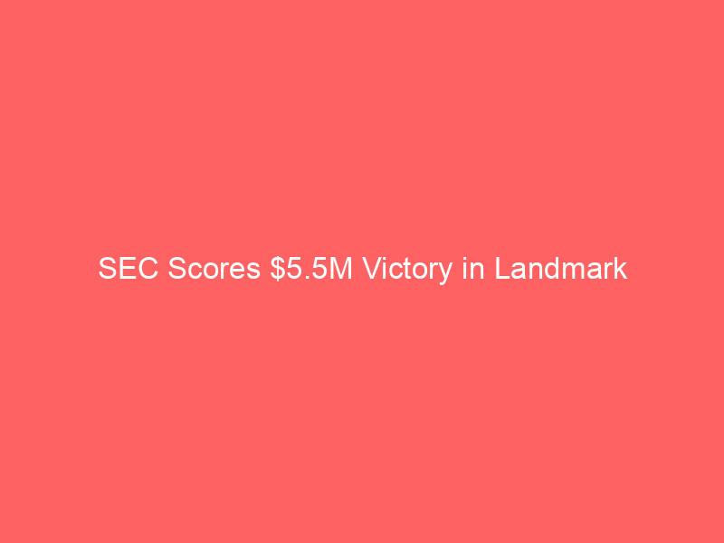 sec scores $5.5m victory in landmark 'pig butchering' crypto scam case against nanobit