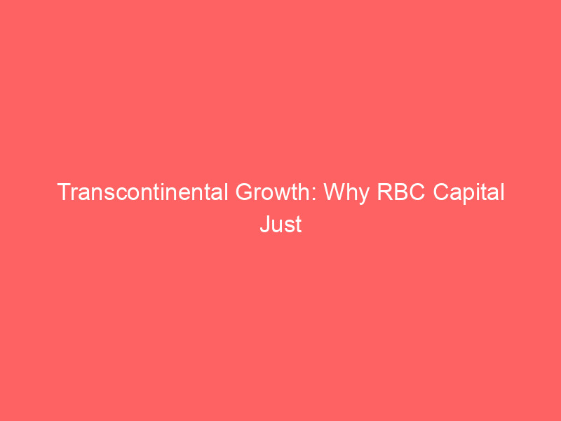 Transcontinental Growth: Why RBC Capital Just Boosted Canadian Pacific Kansas City (CP) Price Target transcontinental growth: why rbc capital just boosted canadian pacific kansas city (cp) price target