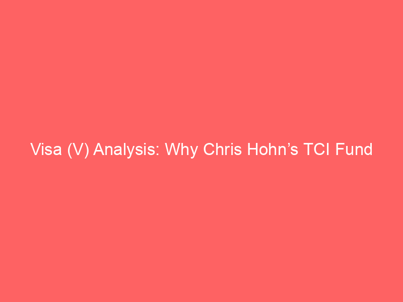 visa (v) analysis: why chris hohn’s tci fund holds a high conviction stake in this payment powerhouse