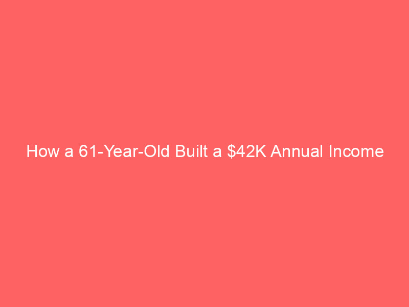 how a 61 year old built a $42k annual income stream using just two etfs: the schd + jepq barbell strategy