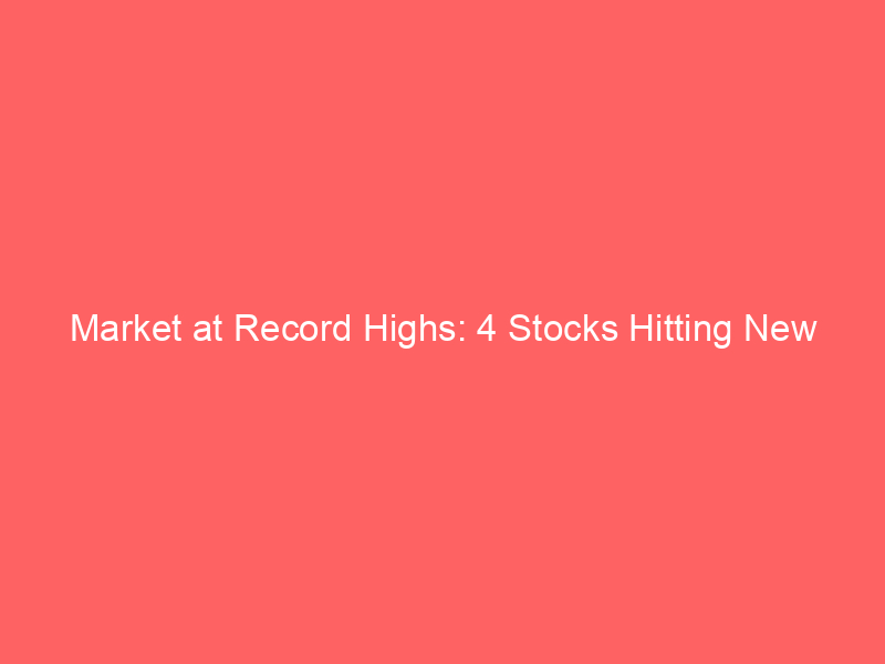 market at record highs: 4 stocks hitting new highs near buy points (tnk, dar, geo, vsec) amid fed's hawkish tilt